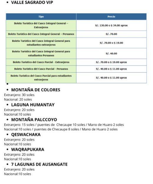 Apart Calle Hospital Homestay Cusco