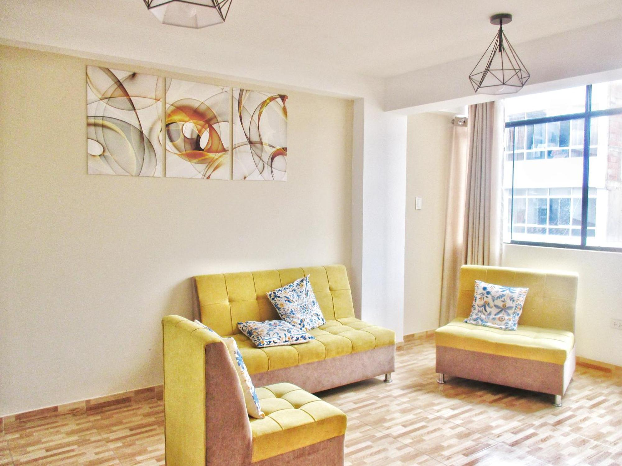 Departamento Moderno Acogedor 3er Piso, Peru Apartment