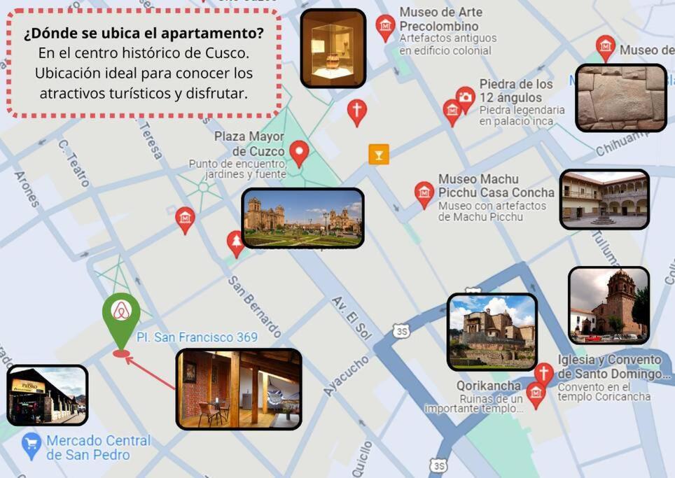 Apartment Acogedor A 5 Min De La Plaza De Armas *