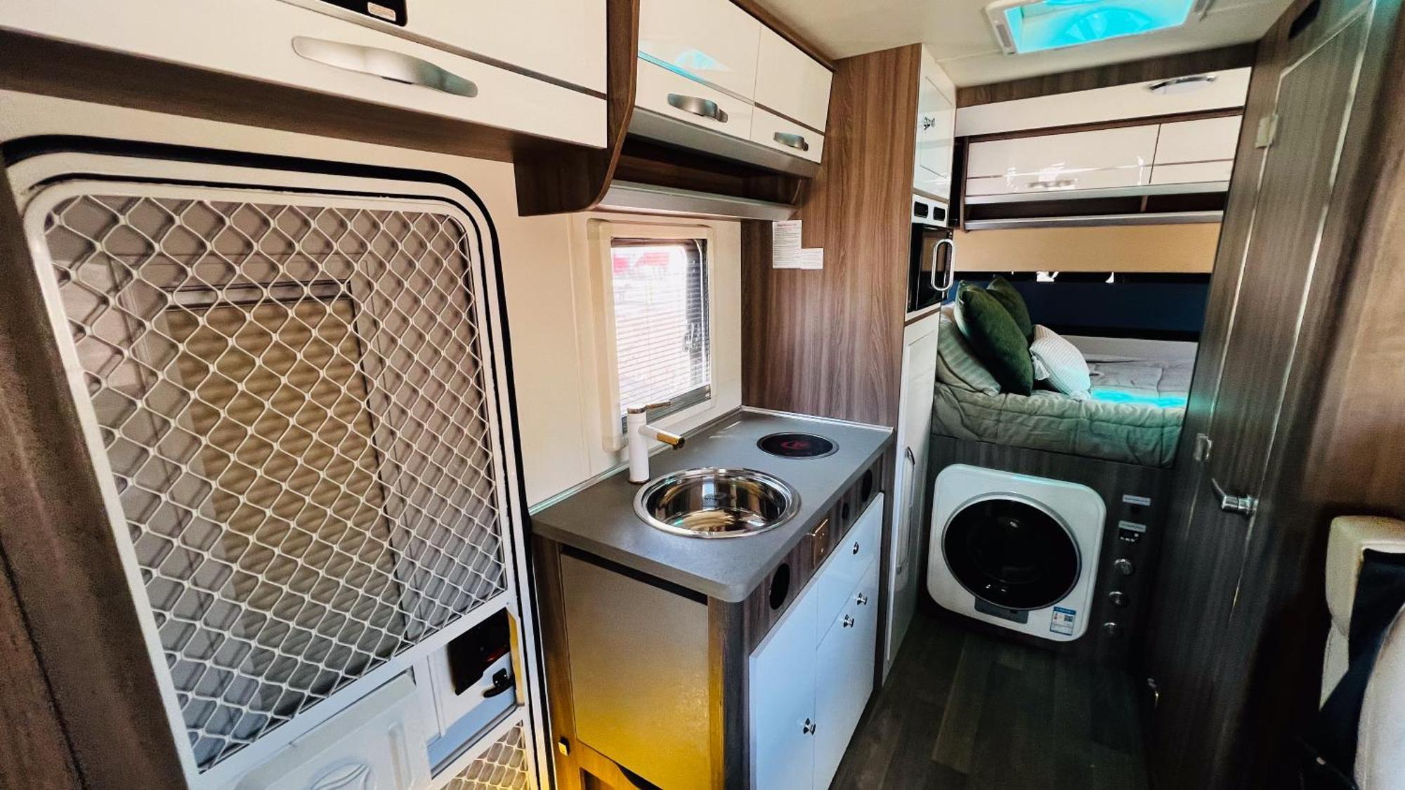 Campsite Casa Rodante Amplia En *