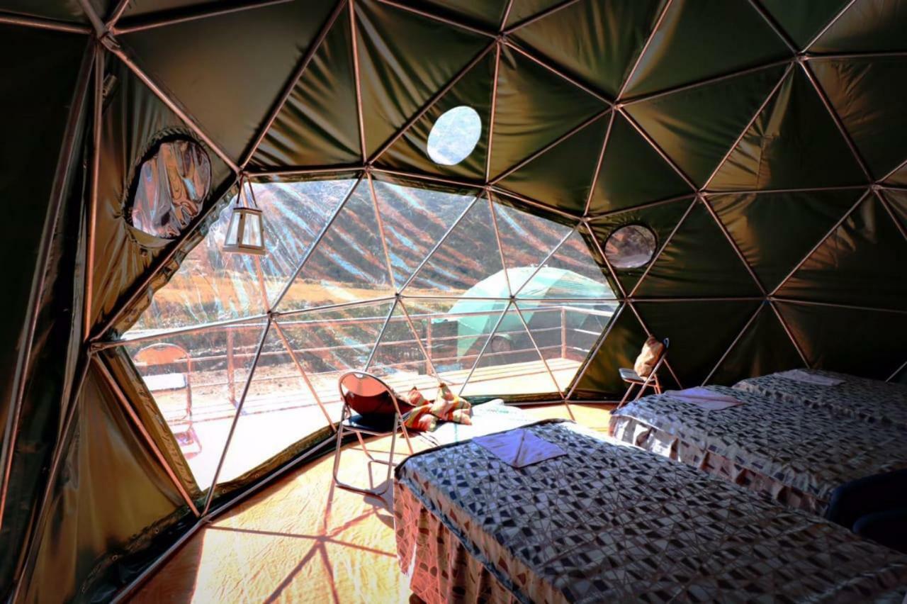 Biodomes At Soraypampa Campingplatz Cusco